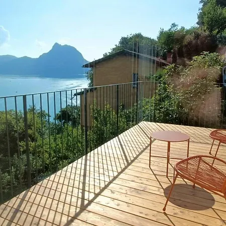 Vista Con Giardino Λουγκάνο